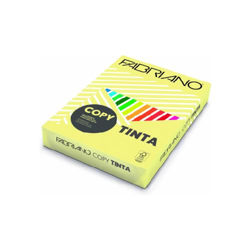 Risma A4 Fabriano Copytinta Banana 200 gr 100 fogli carta colorata per stampa e creatività