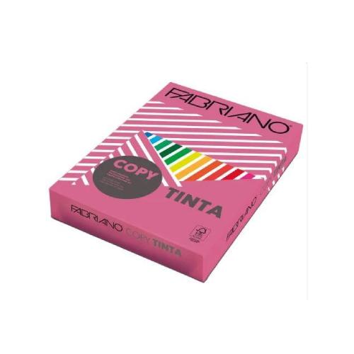 Risma A4 Fabriano Copytinta Fucsia 80 gr 500 fogli carta colorata per stampa e creatività