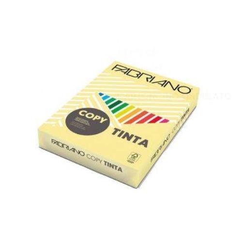 Risma A4 Fabriano Copytinta Banana 80 gr 500 fogli carta colorata per stampa e creatività