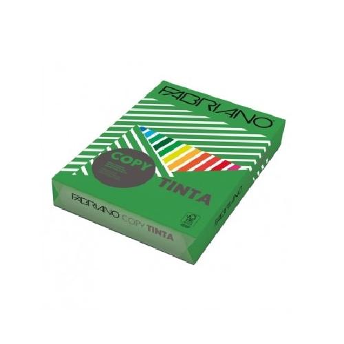 Risma A4 Fabriano Copytinta Verde 200 gr 100 fogli carta colorata per stampa e creatività