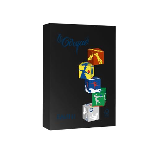 Risma Carta A4 Favini "Le Cirque" Nero – 160 g, Confezione da 250 Fogli