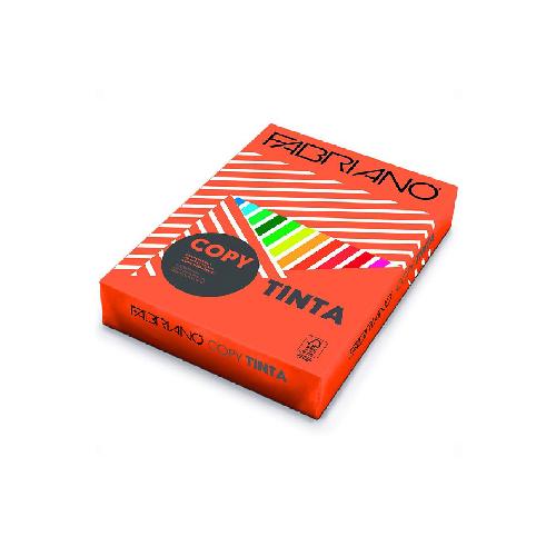Fabriano Copy Tinta A4 160 g Arancio – Risma A4 160 g Arancio (250 Fogli) di Carta Colorata per Stampa e Progetti