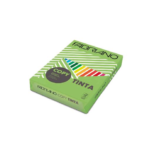 Risma Carta Copytinta Verde Pisello A4 Fabriano 160 g – 250 Fogli di Carta Colorata per Stampa e Progetti Creativi