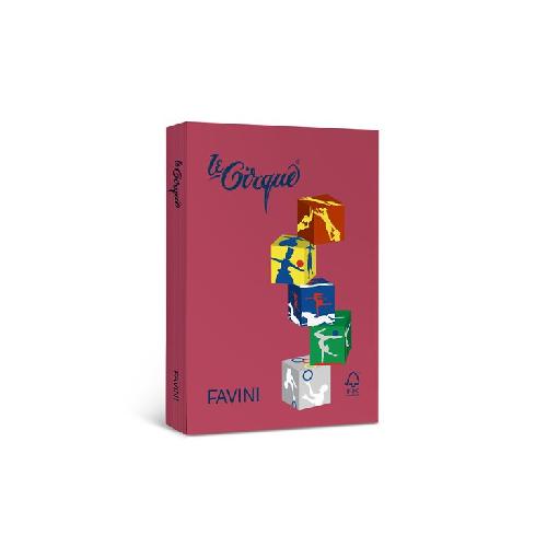 Carta A4 "Le Cirque" A4 160 gr 250 Fogli Rosso Rubino