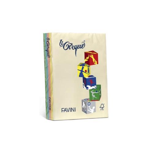 Risma A4 Favini Le Cirque Colori Tenui 80 g – Carta Colorata Naturale FSC da 200 Fogli