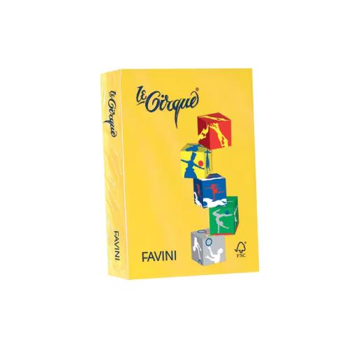 Risma A4 Favini "Le Cirque" Giallo 160 gr – 250 Fogli