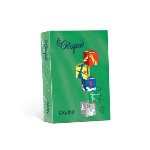Carta Le Cirque A4 160gr 250fg verde bandiera Favini – Carta Colorata A4 Verde Bandiera 160 g per Stampa e Progetti Creativi