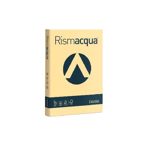 Risma A4 Favini Rismacqua Camoscio 200 gr 125 fogli carta colorata per stampa e creatività
