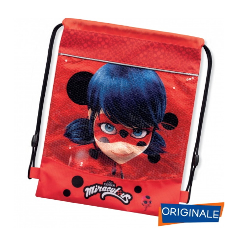 Sacca Con Coulisse Miraculous