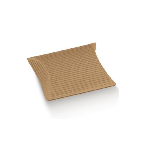 Scotton Contenitore Confettata e Bomboniera Onda Avana Busta 70x70x25 mm