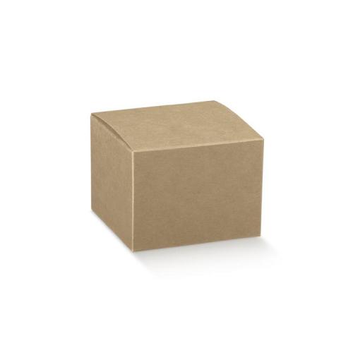 Scotton Contenitore Confettata e Bomboniera Avana Pieghevole 100x100x100 mm