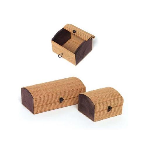 Scatolina in Bamboo 10x9x7 cm – Contenitore Naturale e Decorativo