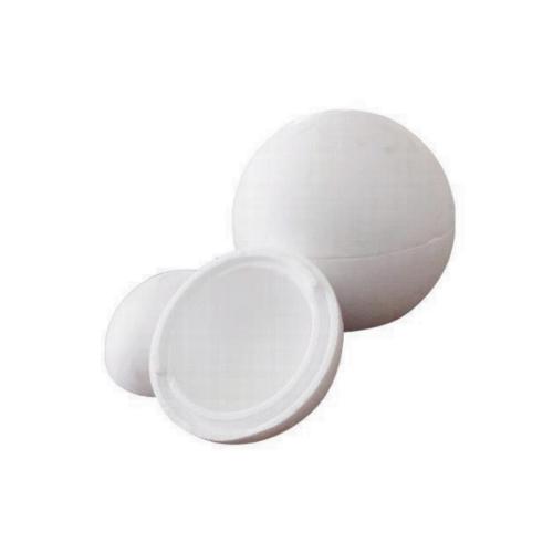 Sfera polistirolo bianco 160 mm apribile per decorazioni e progetti creativi