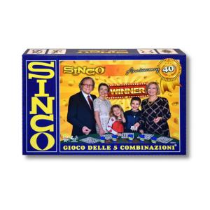 Sinco | Gioco da Tavolo Tombola e Bingo - Edizione 40° Anniversario