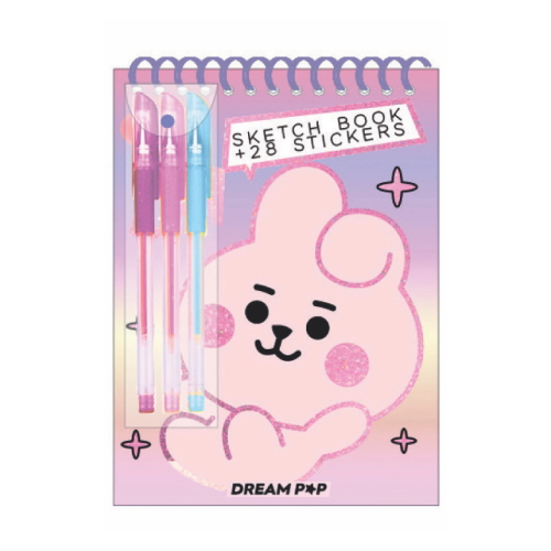 Sketchbook Con Stickers E Coniglietto