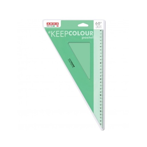 Squadra 60° - 30 CM Serie Keep Colour Pastel