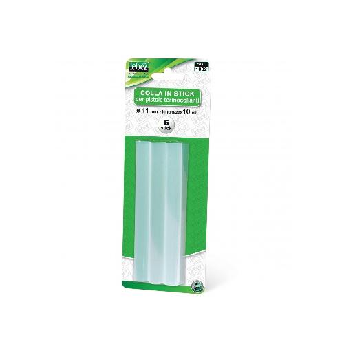 Stick Colla a Caldo 11 mm – 6 Ricariche per Pistola Termocollante per Bricolage e Progetti Creativi