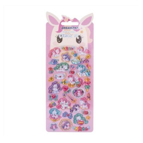 Stickers 3d Unicorni