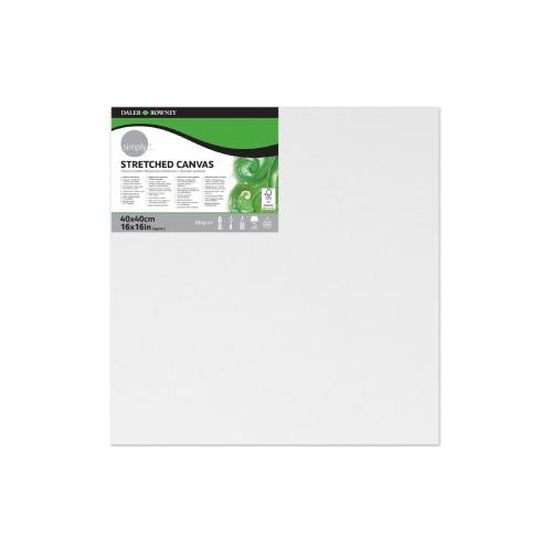 Telaio telato Simply 40x40 cm | Supporto artistico pronto per pittura