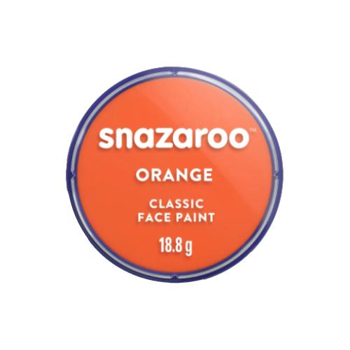 Colore per truccare il viso in cialda acquarellabile 18 ml arancione | Fard singolo