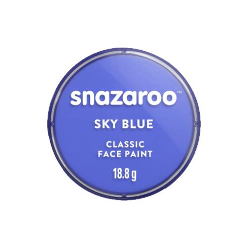 Colore per truccare il viso in cialda acquarellabile 18 ml blu chiaro | Fard singolo