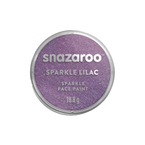 Colore per truccare il viso in cialda acquarellabile 18 ml lilla scintillante | Fard singolo