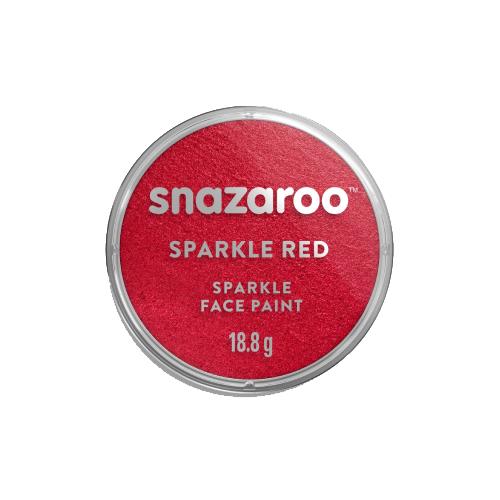 Colore per truccare il viso in cialda acquarellabile 18 ml rosso scintillante | Fard singolo