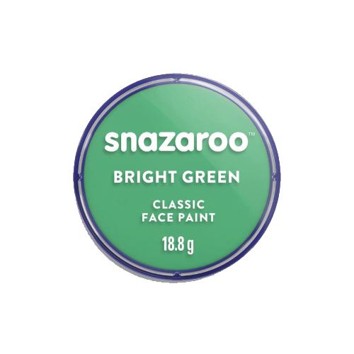 Colore per truccare il viso in cialda acquarellabile 18 ml verde brillante | Fard singolo