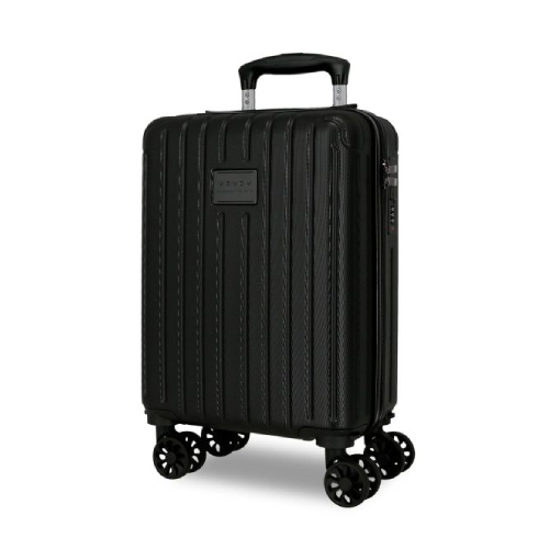 Trolley Abs 40cm. Ruote Estraibili Movom Timber Nero