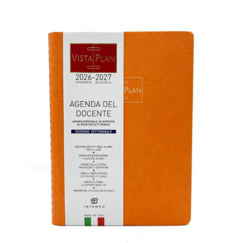 vistaplan-agenda-del-docente-settimanale-arancio-2026-2027