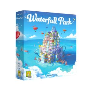 Waterfall Park Gioco da Tavolo Asmodee - Costruisci Attrazioni e Scambia Location nel Parco Divertimenti