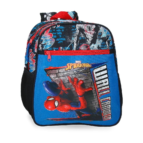 Zaino Adattabile Linea Asilo 31 Cm Spiderman Wall Crawler