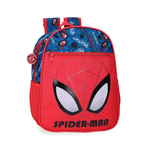 Zaino Marvel Adattabile 33 Cm Linea Asilo Spiderman Authentic