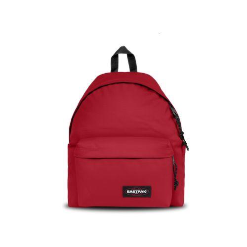 Zaino Eastpak Padded Pak'R - Rosso Scarlatto – Unisex con Tasche a Zip e Spallacci Imbottiti