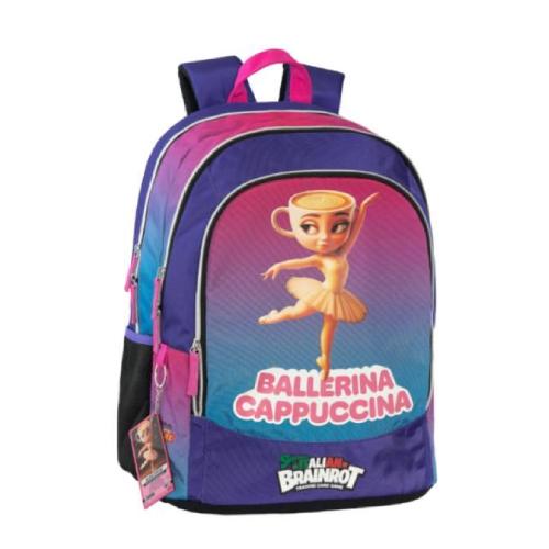 Zaino Franco Cosimo Panini Italian Brainrot Ballerina Cappuccina