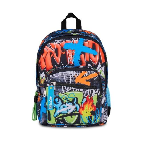 Zaino Sj Ever Doppio Scomparto High Flames