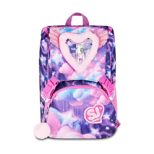 Zaino Sj Gang Sdoppiabile Big Fluffy Pink Girl