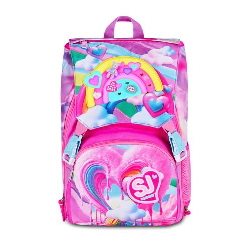 Zaino Sj Gang Sdoppiabile Big Joyful Pins Girl