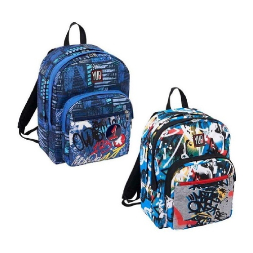 Zaino Doppio Scomparto YUB Colorful Graffiti