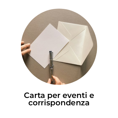 carta per eventi e corrispondenza