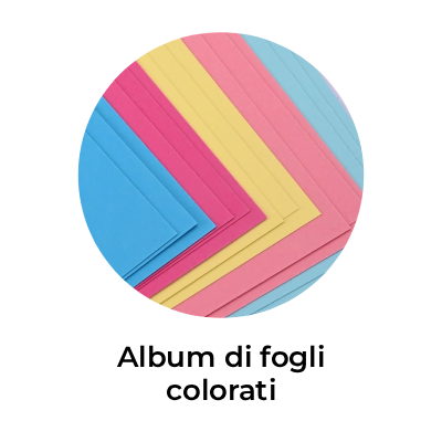 album di fogli colorati