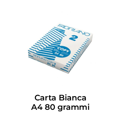carta bianca a4 80 grammi