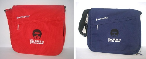 MESSENGER BAG CLASSIC JOE RIVETTO BLU O ROSSA