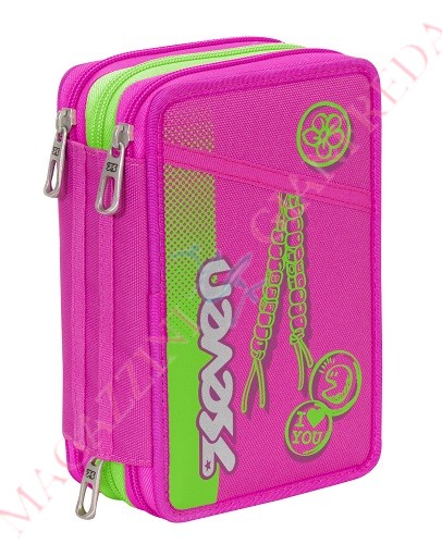 ASTUCCIO 3 ZIP SEVEN QQB COLORFUL GIRL